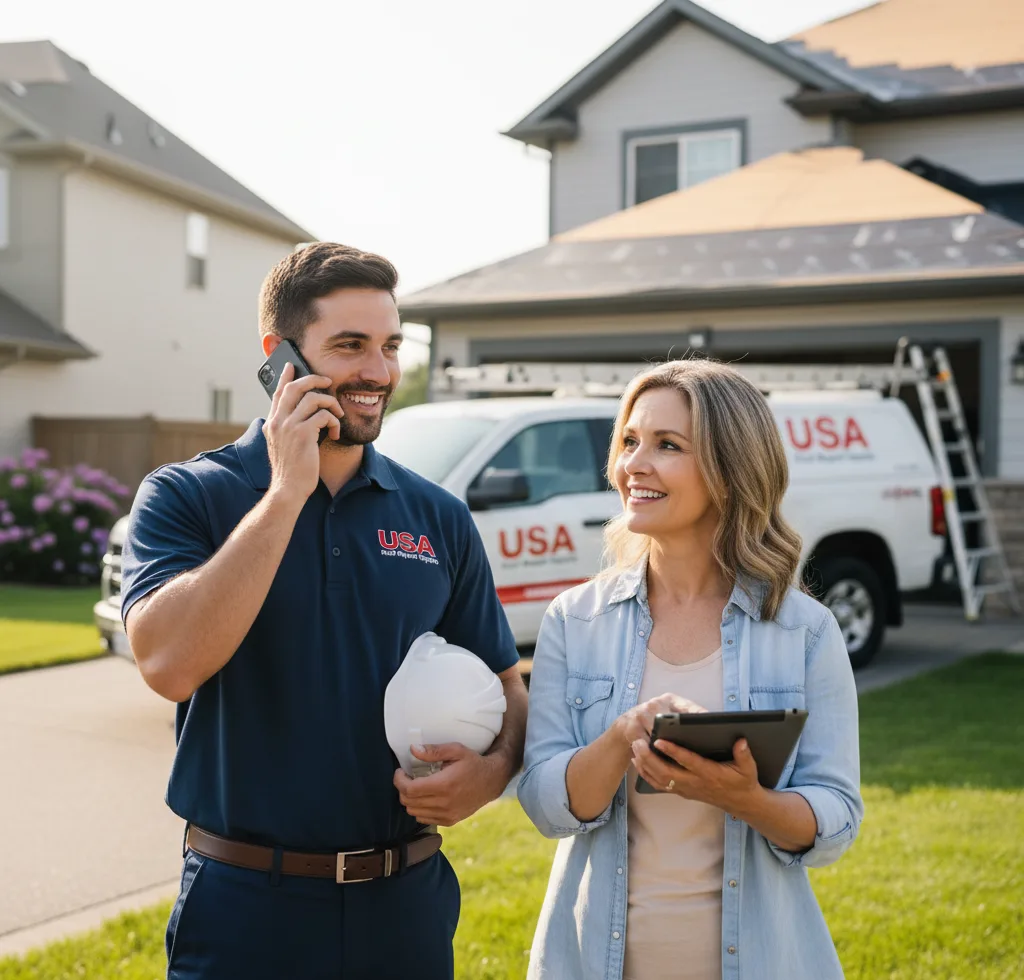 USA Roof Repair Experts customer support in Choteau